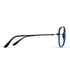Loscomun Computer Glasses Black Aviator Eyeglasses